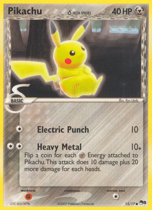 Pikachu δ - POP Series 5