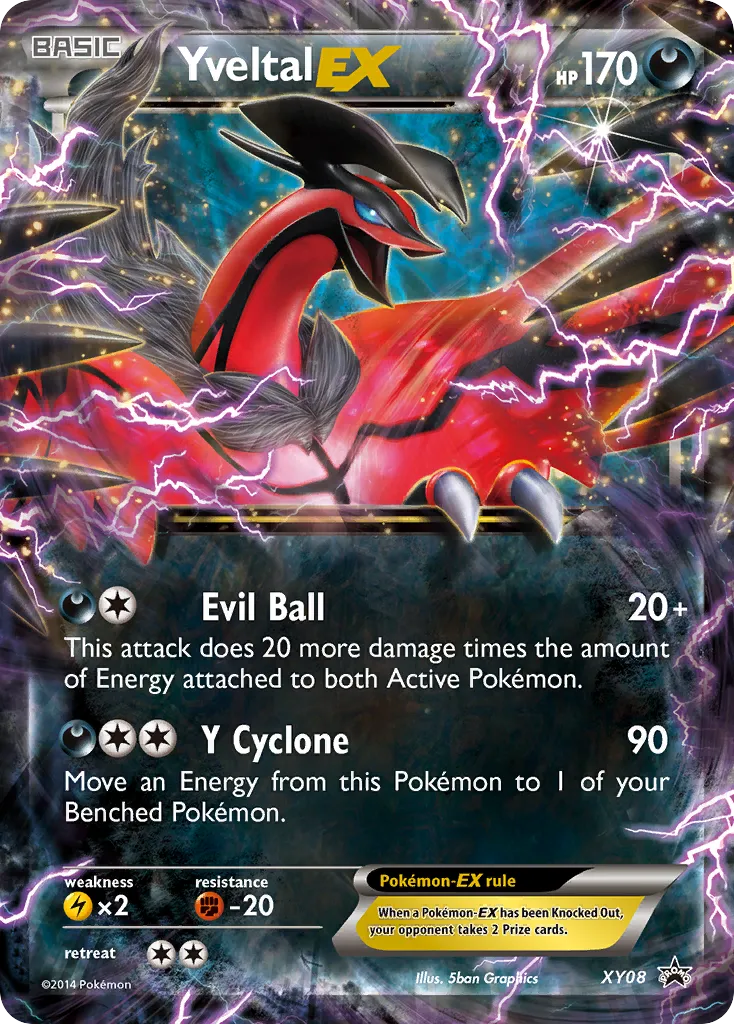 Yveltal-EX - XY Black Star Promos