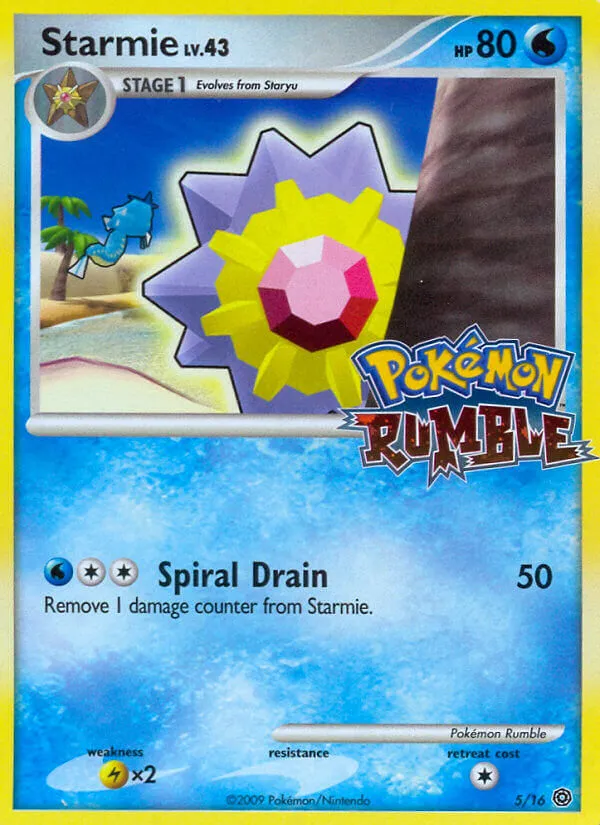 Starmie - Pokémon Rumble