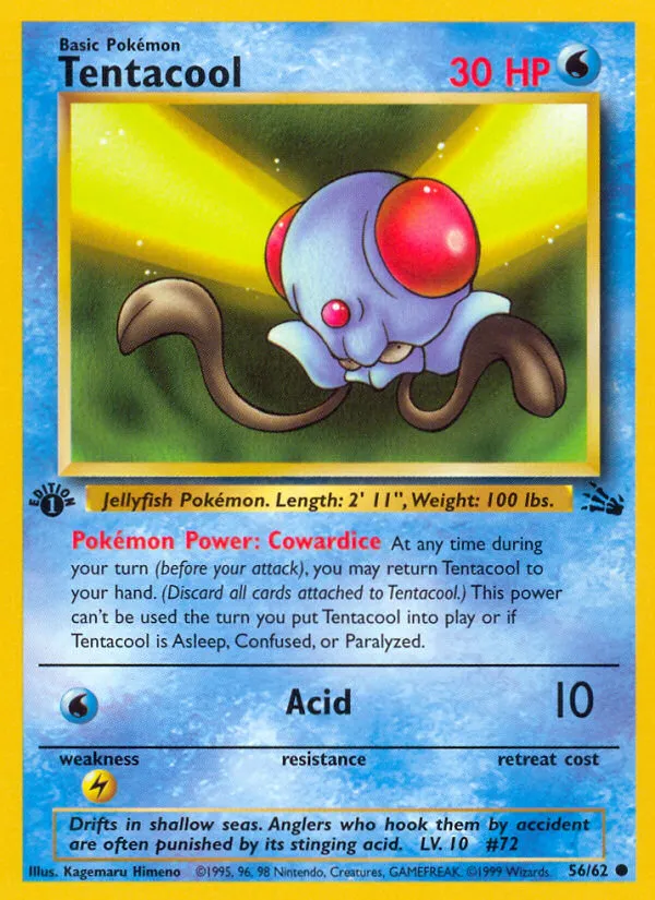 Tentacool - Fossil