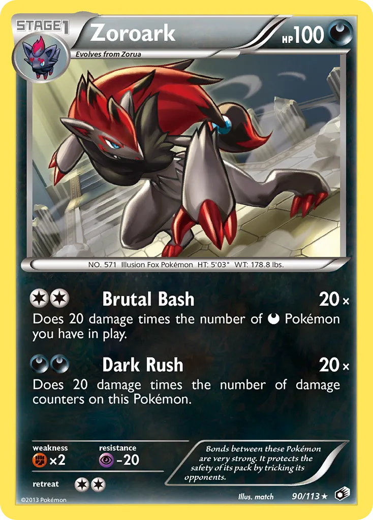 Zoroark - Legendary Treasures