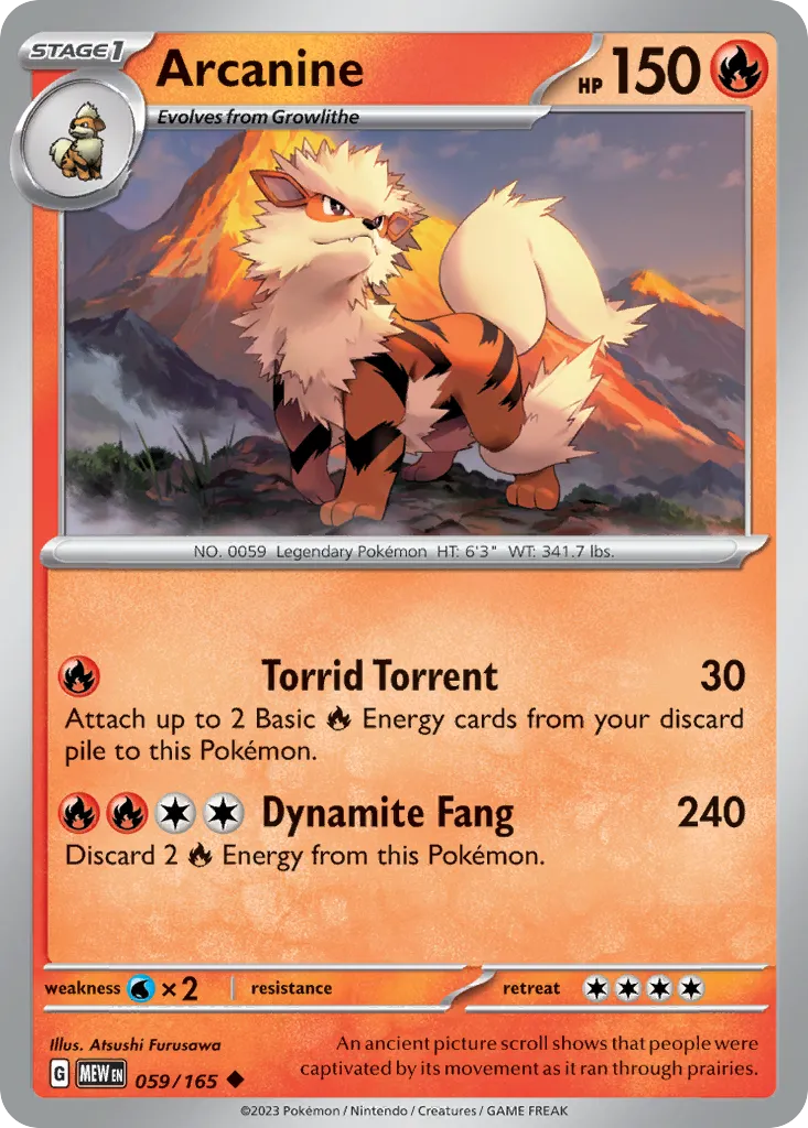 Arcanine - 151
