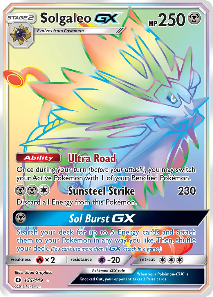 Solgaleo-GX - Sun & Moon