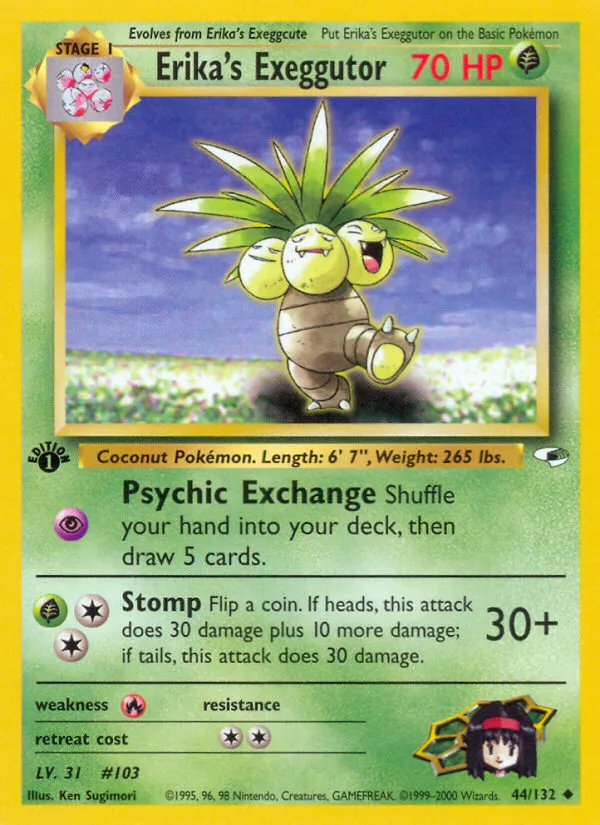 Erika's Exeggutor - Gym Heroes