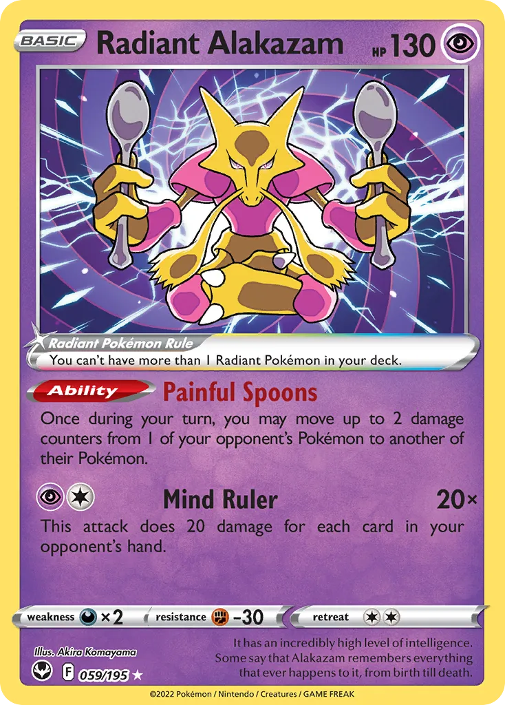 Radiant Alakazam - Silver Tempest