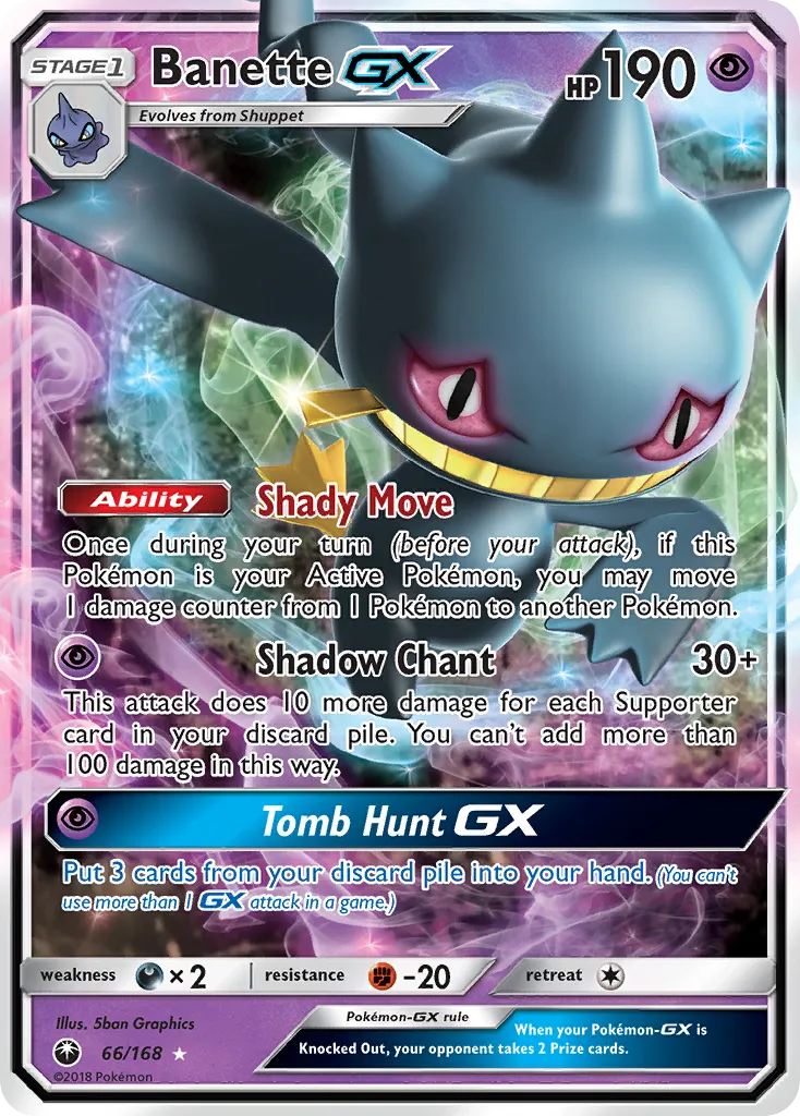 Banette-GX - Celestial Storm