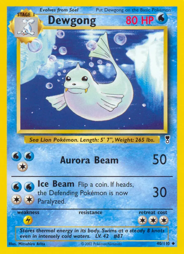 Dewgong - Legendary Collection
