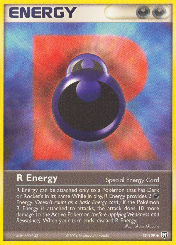 R Energy - Team Rocket Returns