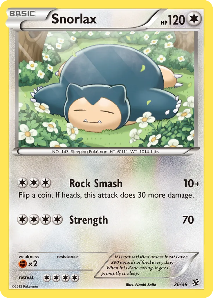 Snorlax - Kalos Starter Set