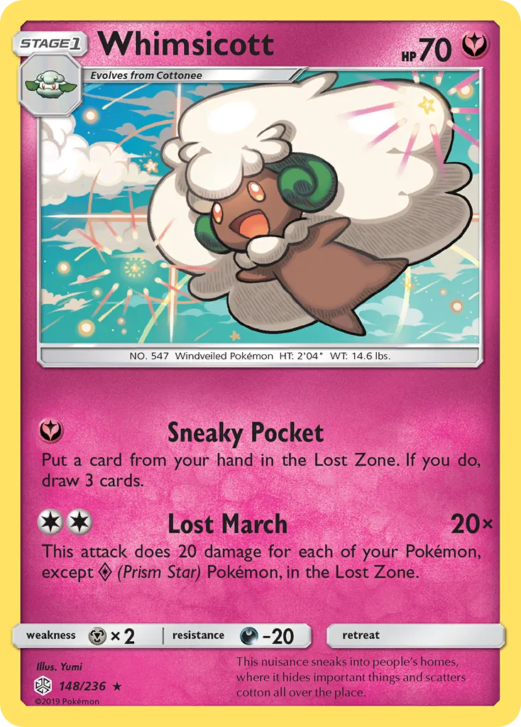 Whimsicott - Cosmic Eclipse