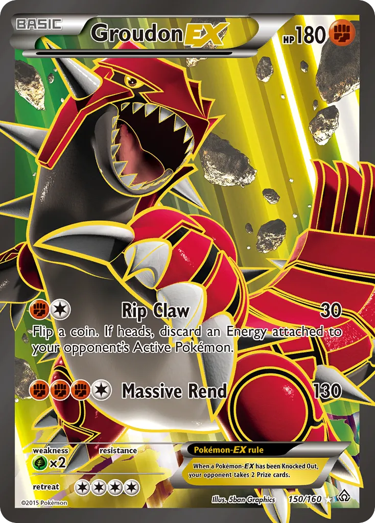 Groudon-EX - Primal Clash