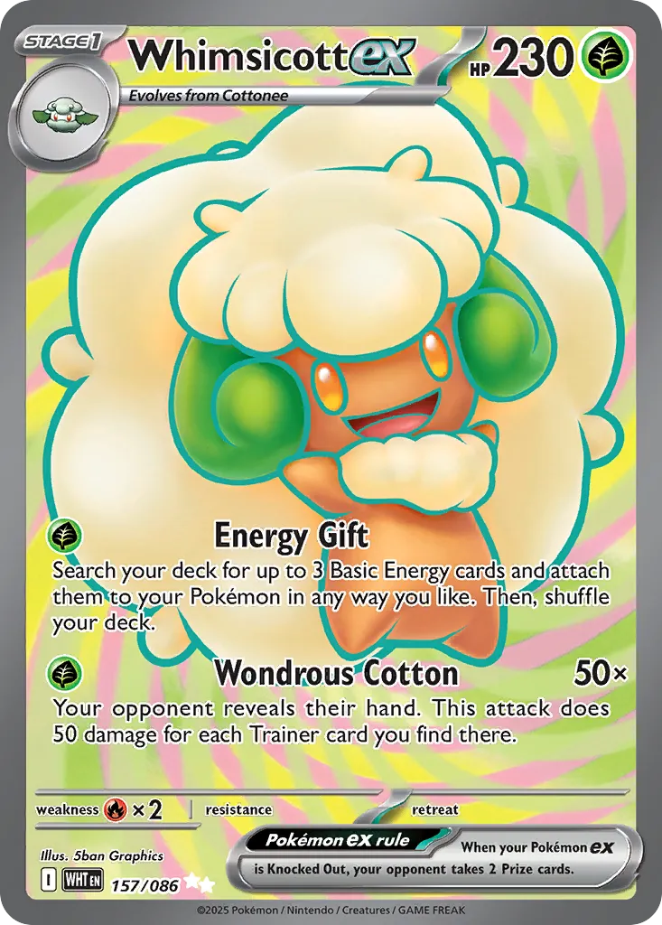 Whimsicott ex - White Flare