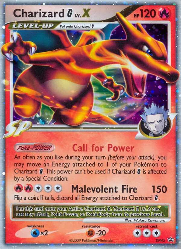 Charizard G LV.X - DP Black Star Promos