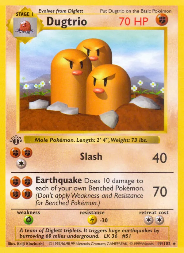 Dugtrio - Base