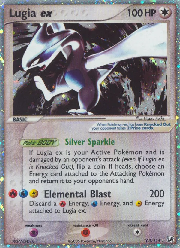 Lugia ex - Unseen Forces