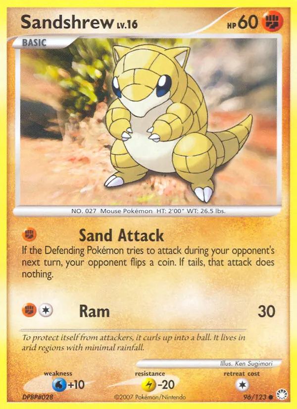 Sandshrew - Mysterious Treasures