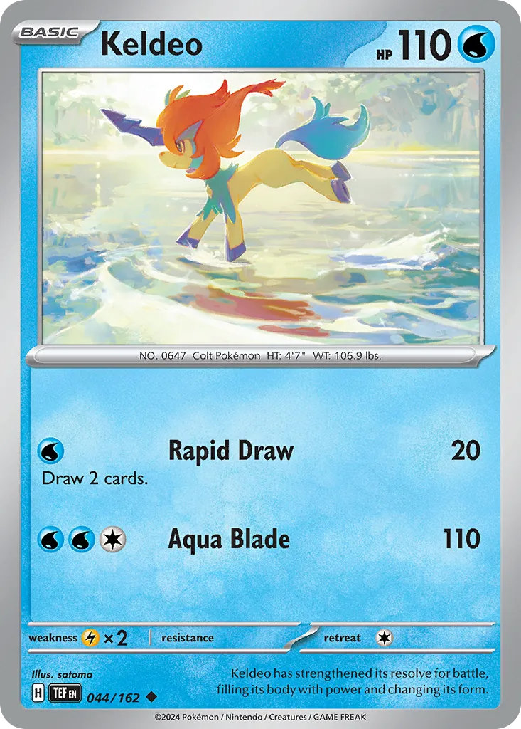 Keldeo - Temporal Forces