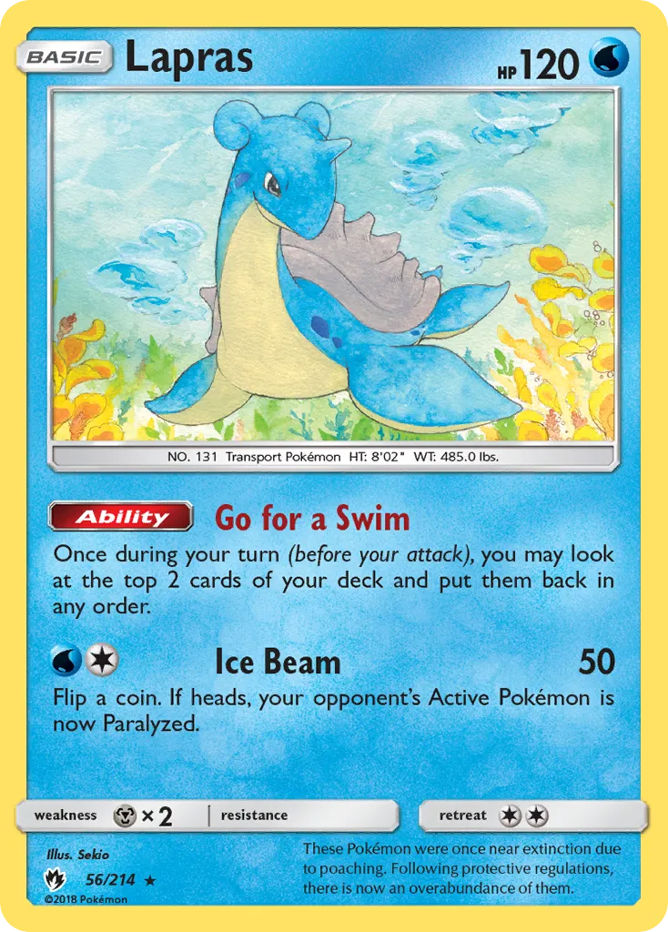 Lapras - Lost Thunder