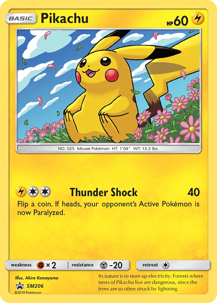 Pikachu - SM Black Star Promos