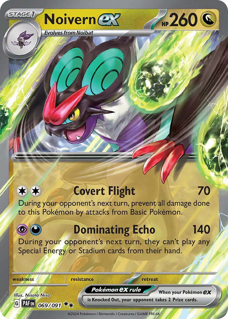 Noivern ex - Paldean Fates