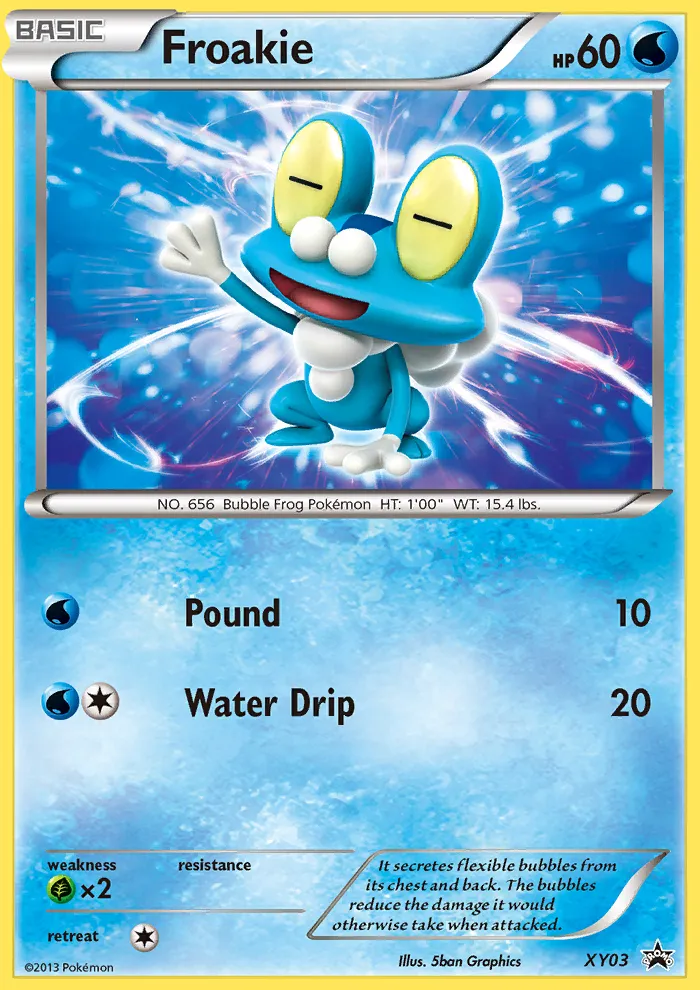 Froakie - XY Black Star Promos