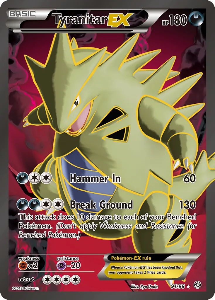 Tyranitar-EX - Ancient Origins