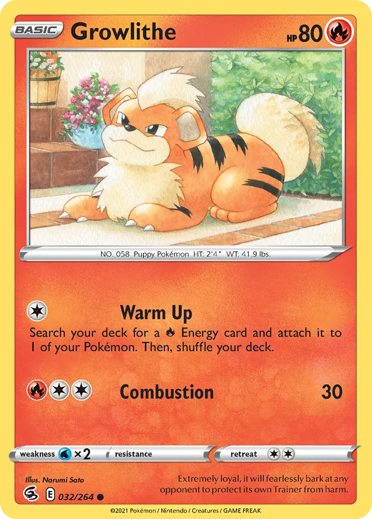 Growlithe - Fusion Strike