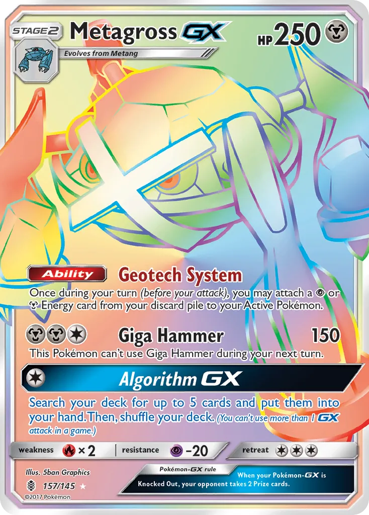 Metagross-GX - Guardians Rising
