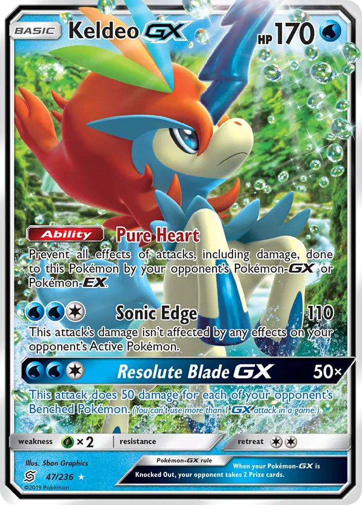 Keldeo-GX - Unified Minds