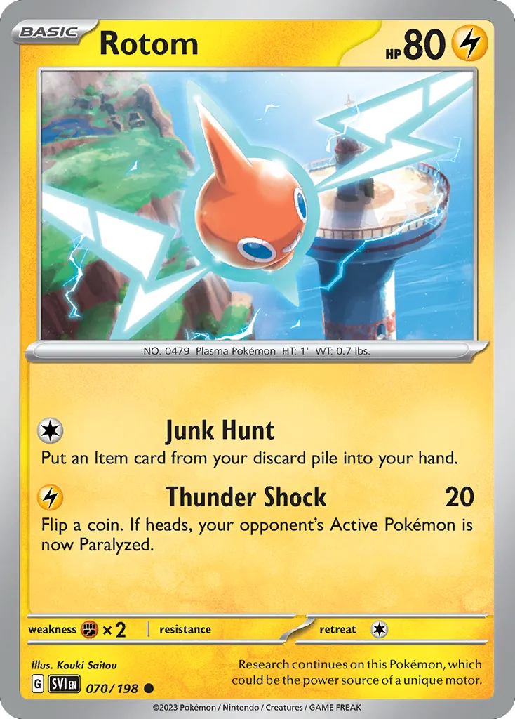 Rotom - Scarlet & Violet