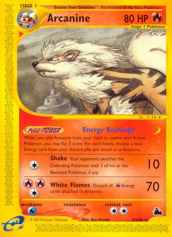 Arcanine - Skyridge