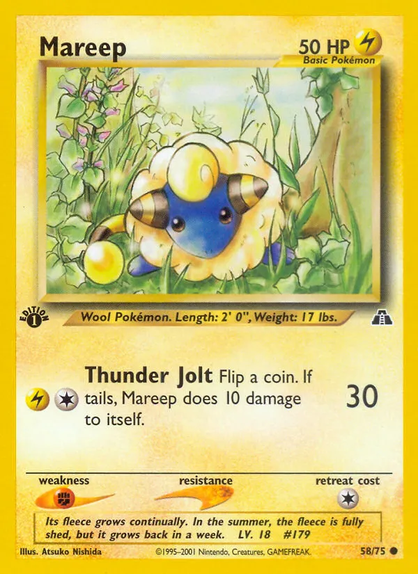 Mareep - Neo Discovery