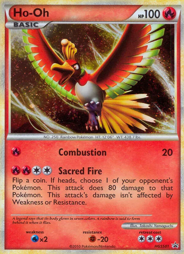 Ho-Oh - HGSS Black Star Promos