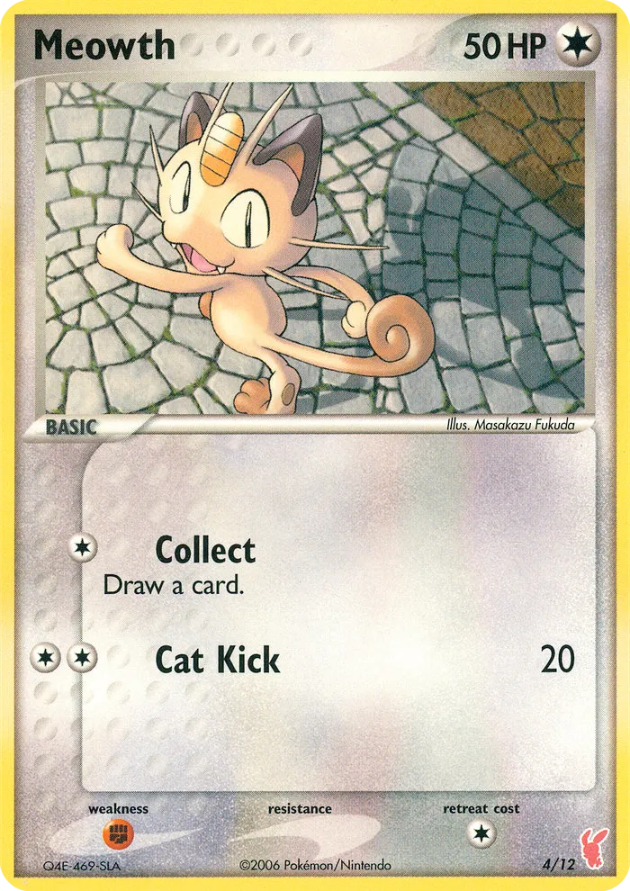 Meowth - EX Trainer Kit 2 Plusle
