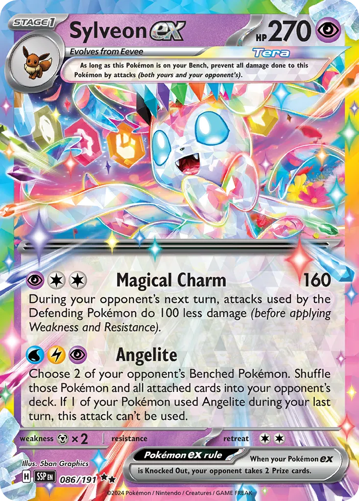 Sylveon ex - Surging Sparks