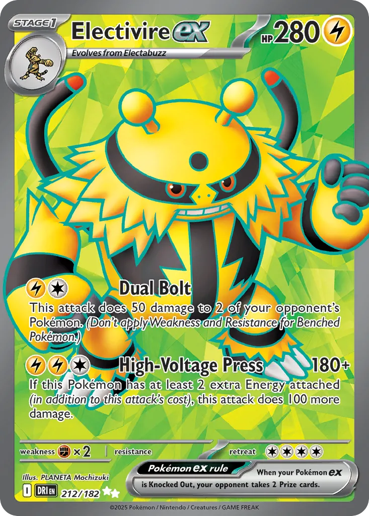 Electivire ex - Destined Rivals