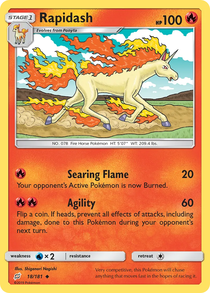 Rapidash - Team Up