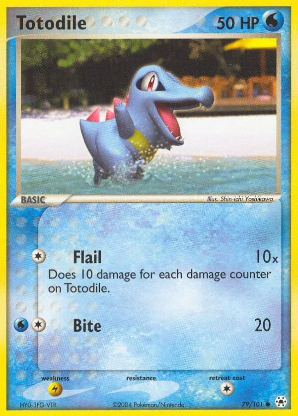 Totodile - Hidden Legends