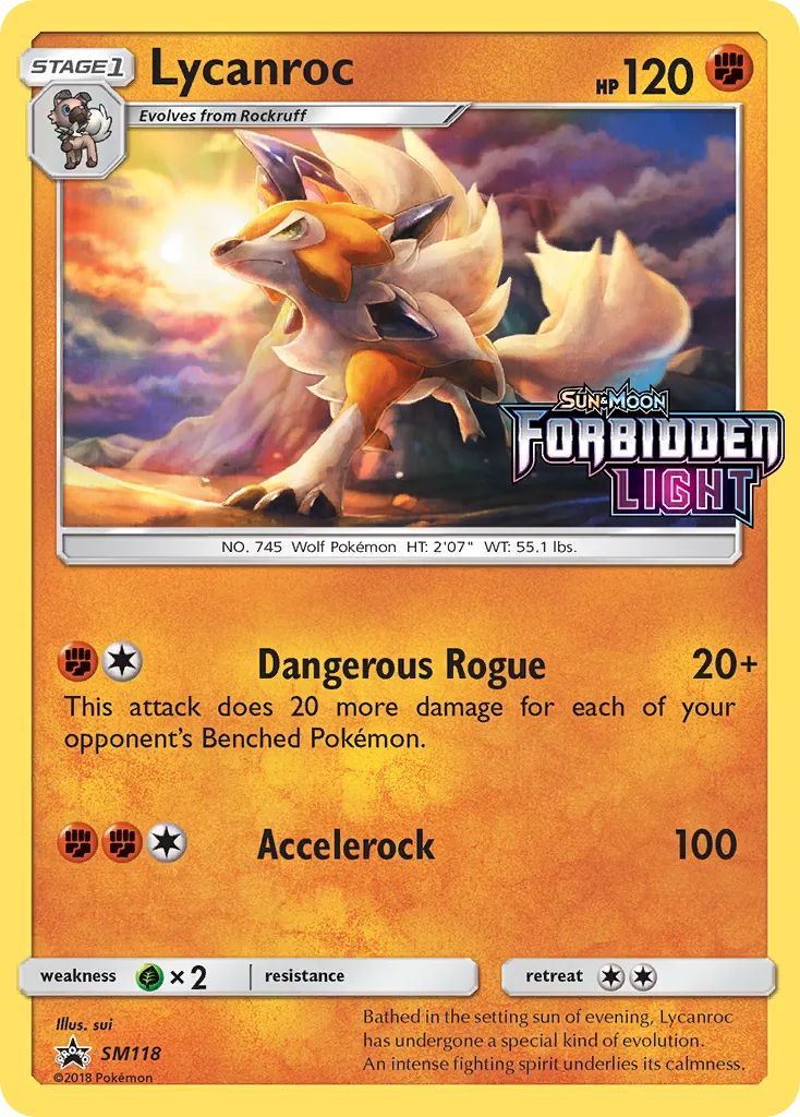 Lycanroc - SM Black Star Promos