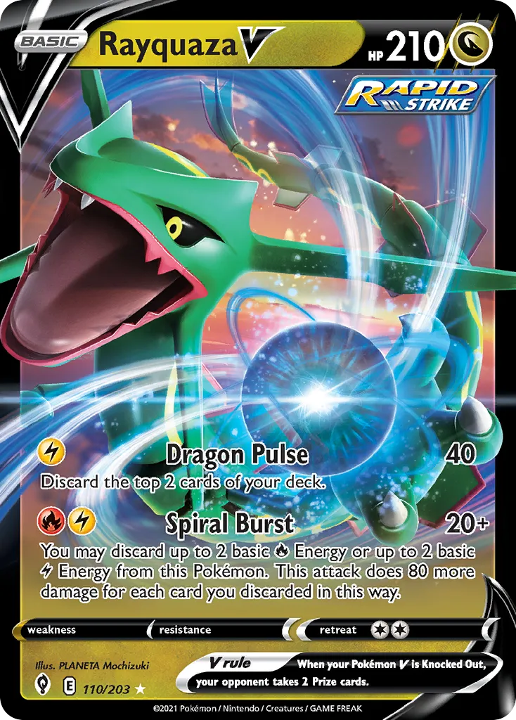 Rayquaza V - Evolving Skies