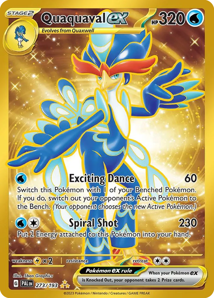 Quaquaval ex - Paldea Evolved