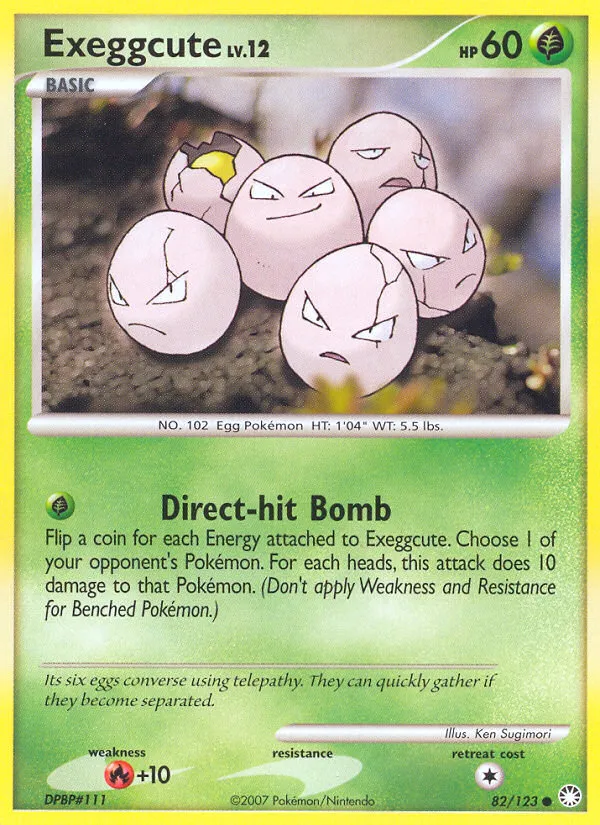 Exeggcute - Mysterious Treasures