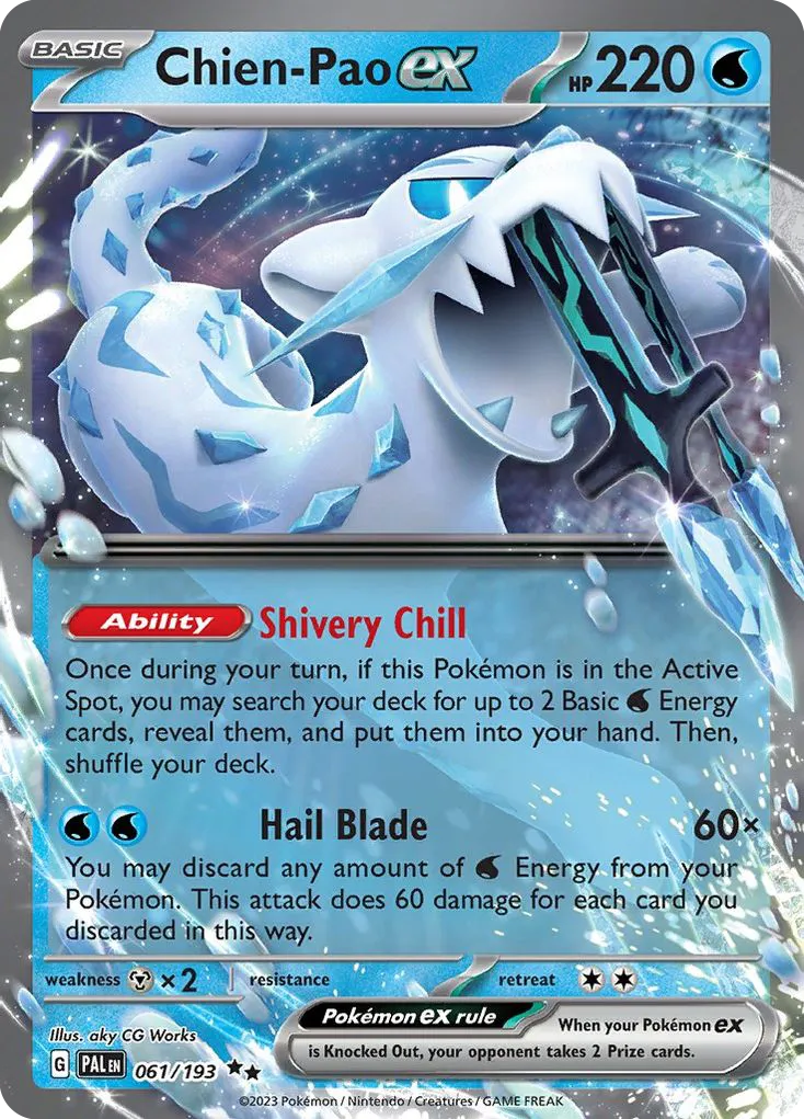 Chien-Pao ex - Paldea Evolved