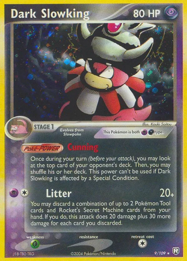 Dark Slowking - Team Rocket Returns