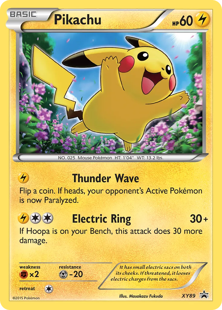 Pikachu - XY Black Star Promos