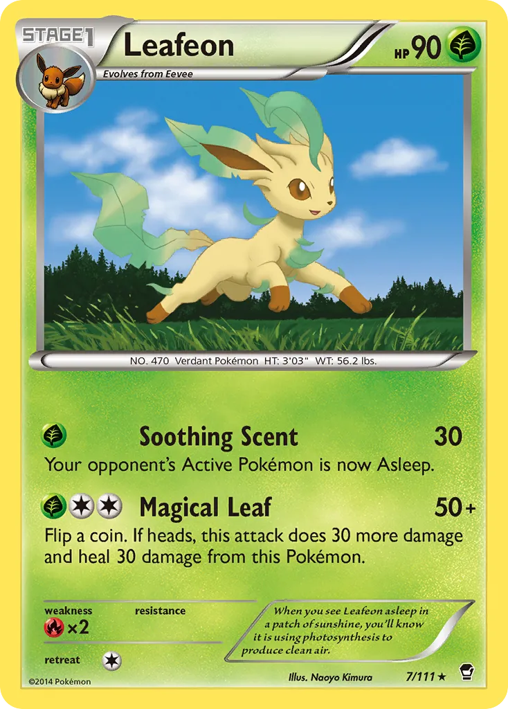 Leafeon - Furious Fists