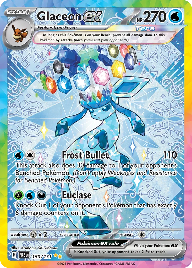 Glaceon ex - Prismatic Evolutions