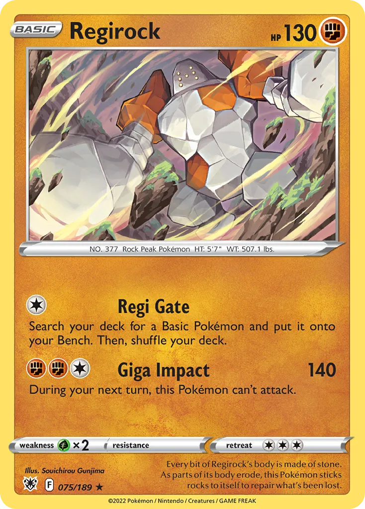 Regirock - Astral Radiance