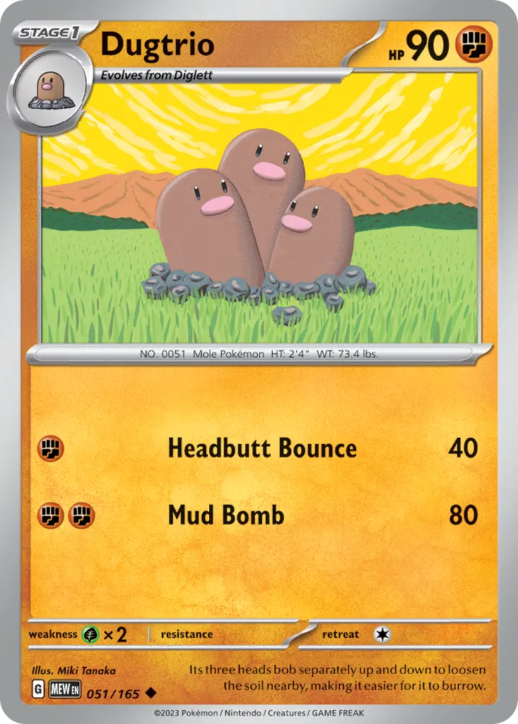 Dugtrio - 151