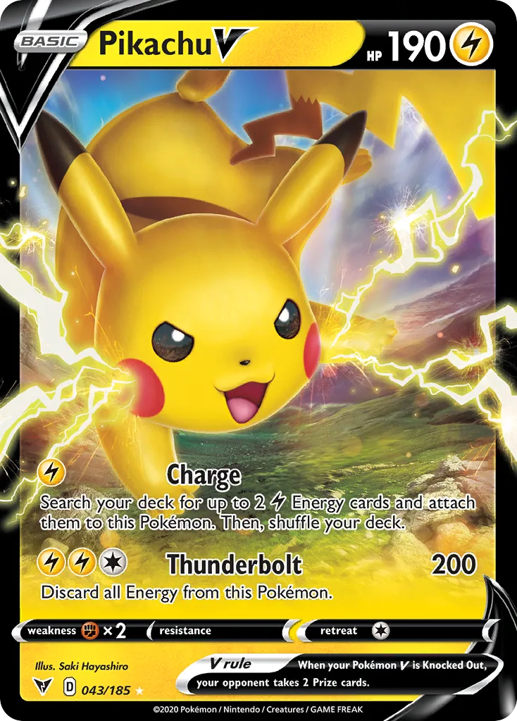 Pikachu V - Vivid Voltage